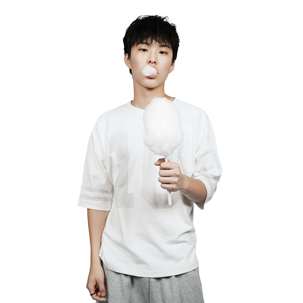 "cloud white" jersey tee