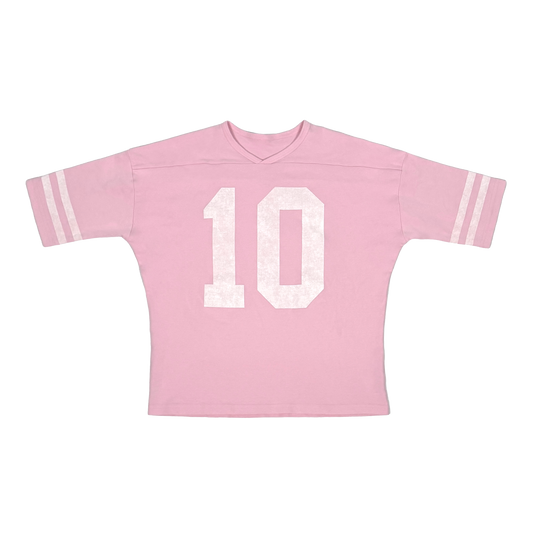 "bubblegum pink" jersey tee